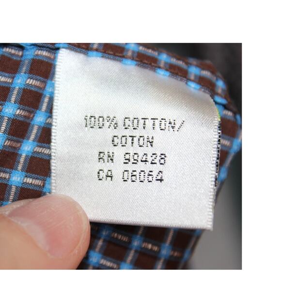 Bugatchi Mens Classic Fit Long Sleeve Button‎ Down Shirt Size XL - Picture 6 of 9